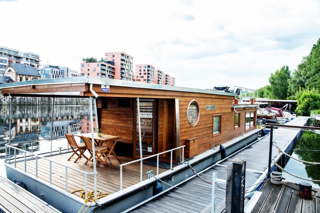 Houseboat Bonanza Prague Praga Exterior foto